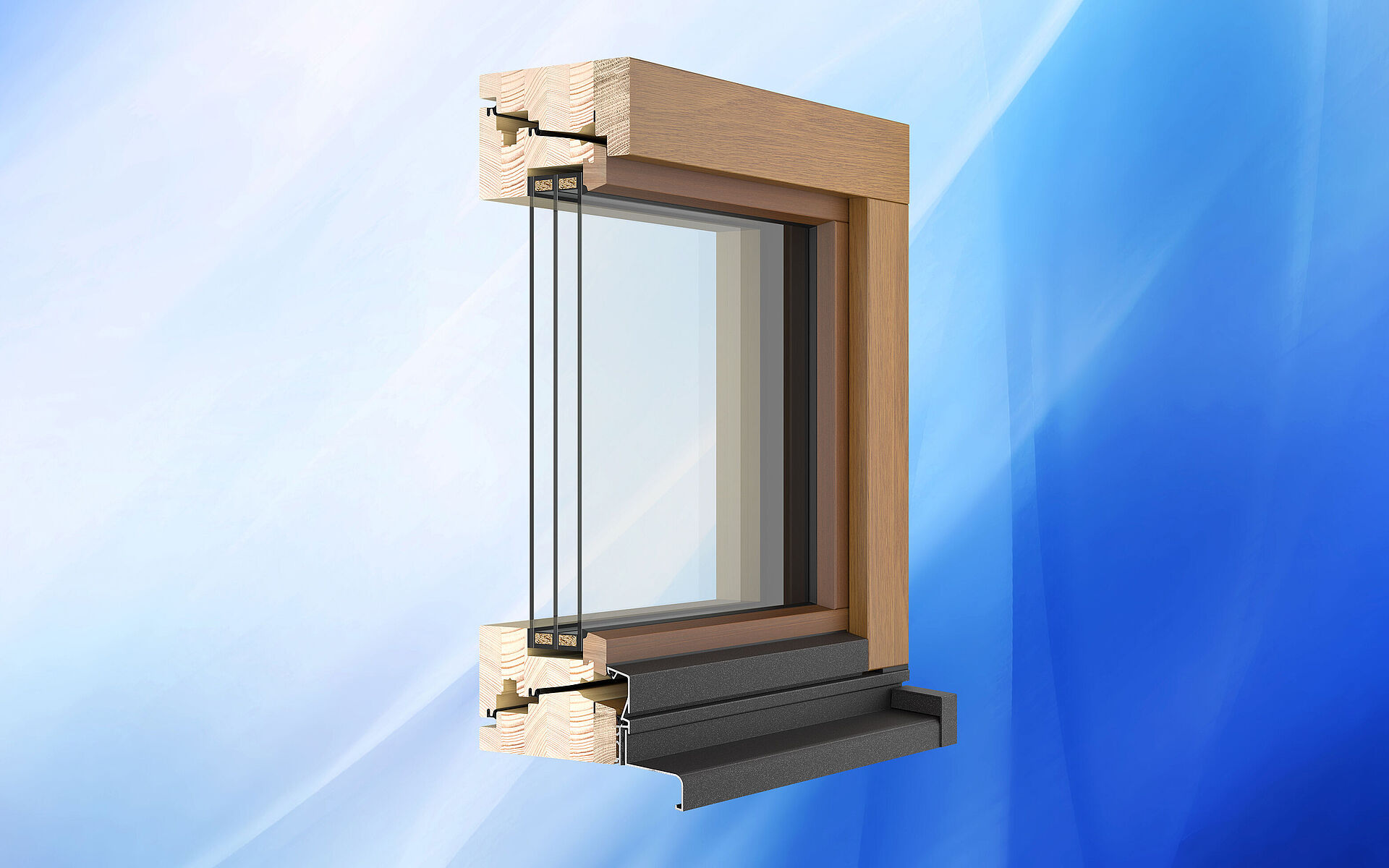 Leitz leseno okno [S] ClimaTrend Style